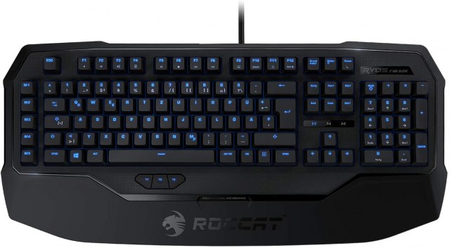 Roccat Ryos MK Glow, MX Brown, Gaming Keyboard ES Layout