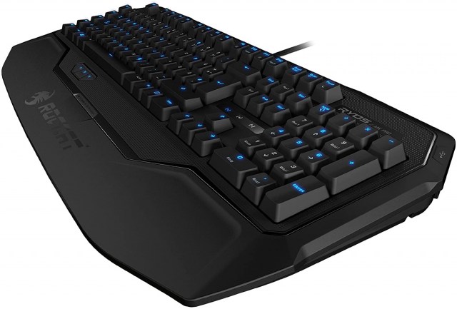  Roccat Ryos MK Pro - Teclado Gaming mecánico (ES Layout, Cherry MX Black Switches, iluminación Individual de Teclas), Negro