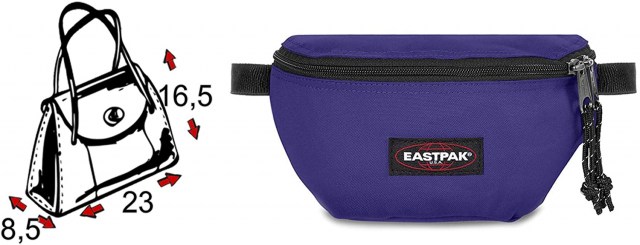 EASTPAK RIÑONERA Springer Amethyst Purple