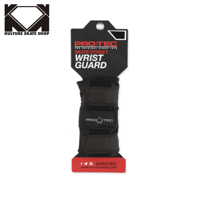 PADS PRO-TEC STREET WRIST GUARD BLACK