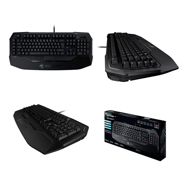 Roccat Ryos MK Mechanical Gaming Keyboard MX Black (PRT Disposición – QWERTY) en oferta